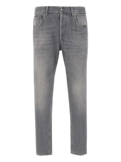 Dondup Dian Five-pocket Jeans In Gray