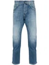 Dondup Distressed Faded Jeans Five Pockets