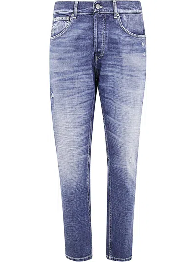 Dondup Dian Jeans Denim Cross Left Hand Clothing In Blue