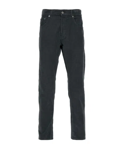 DONDUP DIAN MID-RISE SLIM-FIT TROUSERS