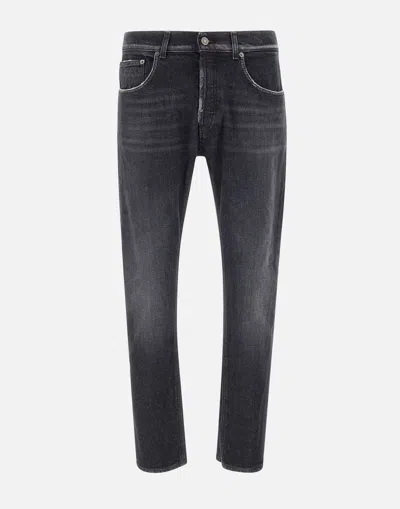 DONDUP DONDUP DIAN WASHED BLACK SLIM FIT JEANS