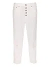 Dondup Distressed Cropped Trousers