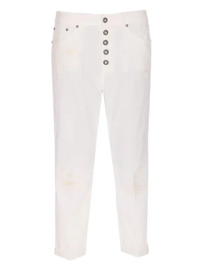 Dondup Distressed Cropped Trousers