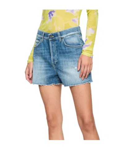 Dondup Distressed Detail Denim Shorts
