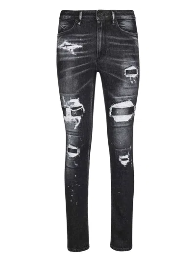 DONDUP DISTRESSED-EFFECT JEANS