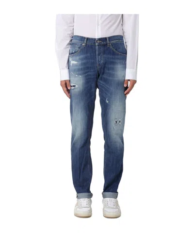 Dondup Distressed-effect Jeans In Blue