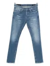 Dondup Distressed-effect Jeans In Blue