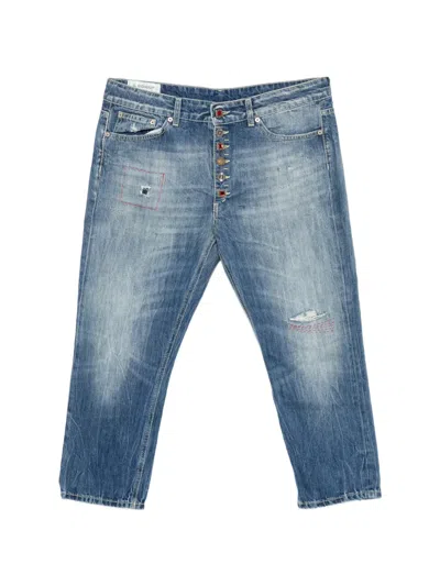 Dondup Distressed Jeans In Blue