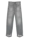 Dondup Distressed Jeans In Gray