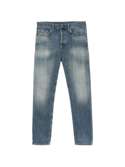 Dondup Distressed-effect Jeans In Blue
