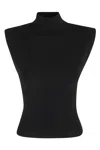 Dondup Turtleneck Ribbed-sweater In Black