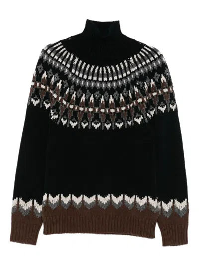 DONDUP DONDUP "DOLCEVITA" TURTLE NECK SWEATER