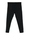 Dondup Elastic Waist Casual Pants In Black