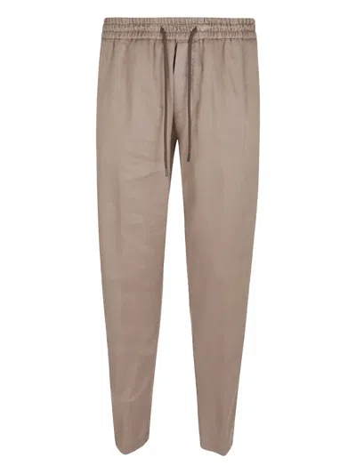 Dondup Drawstring-fastening Track Pants In Brown