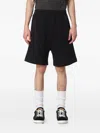Dondup Drawstring Shorts In Black