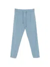 Dondup Drawstring Trousers In Blue