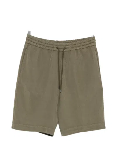 Dondup Drawstring-waist Shorts In Green