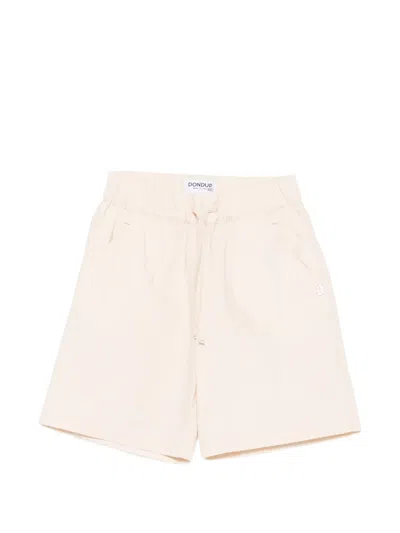Dondup Kids' Drawstring-waist Shorts In Neutral
