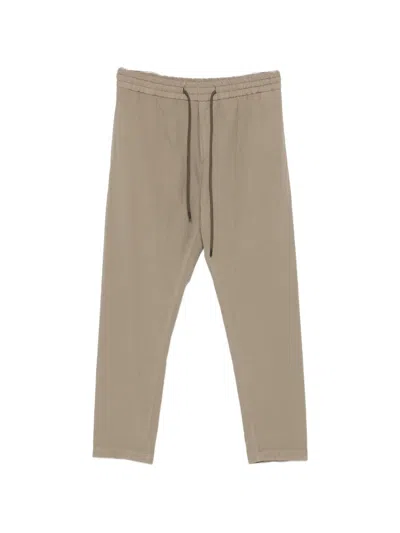 Dondup Drawstring-waist Trousers In Nude