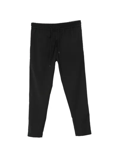 Dondup Drawstring-waistband Trousers In Black