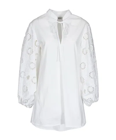 Dondup Dress In White