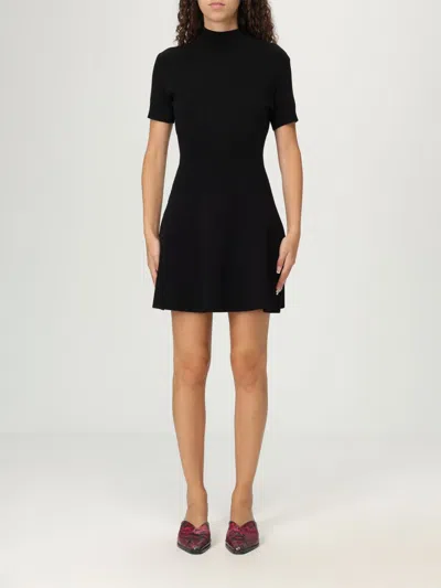 DONDUP DRESS DONDUP WOMAN COLOR BLACK,H26750002