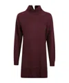 Dondup Dresses Brown In Purple