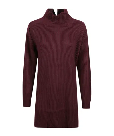 Dondup Dresses Brown In Purple