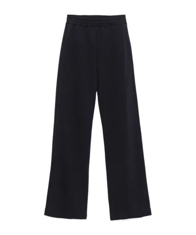Dondup Elastic Casual Pants In Black