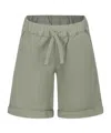 Dondup Elastic Waist Shorts In Gray