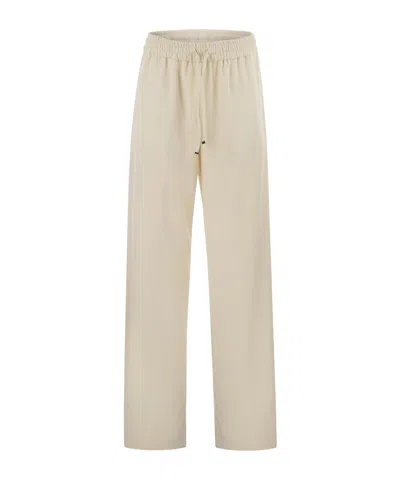 Dondup Elastic Waist Sweatpants In Neutral