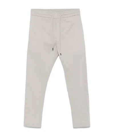 Dondup Elastic Waistband Casual Pants In Neutral
