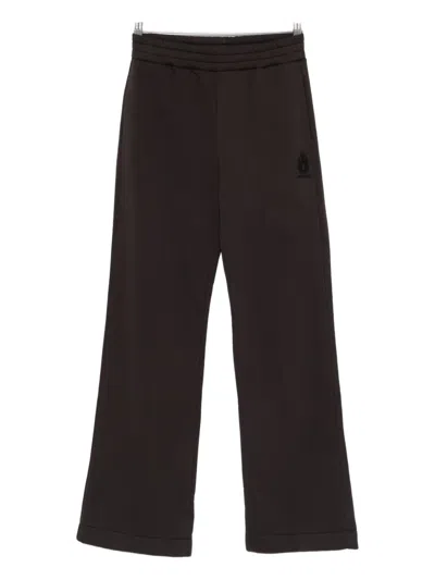 Dondup Elasticated-waistband Trousers In Black