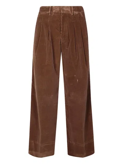 DONDUP ELOISE PLEATED TROUSERS