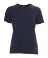 Dondup Embroidered Logo T-shirt In Blue