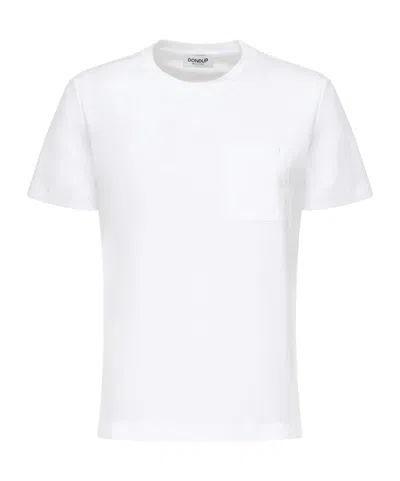 Dondup Embroidered-logo T-shirt In White