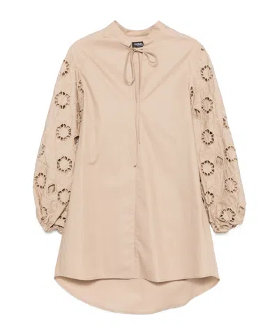 Dondup Embroidered-motif Shirt Dress