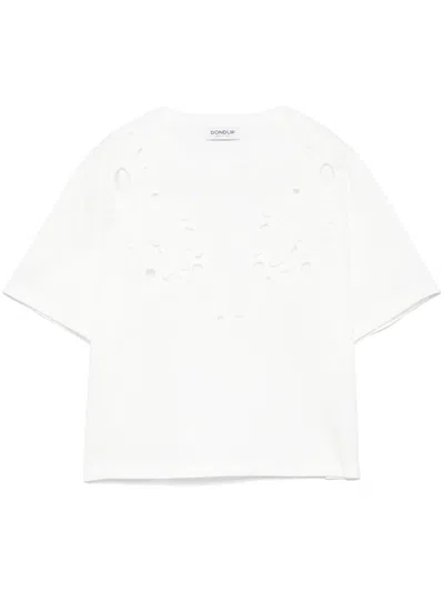DONDUP EMBROIDERED T-SHIRT