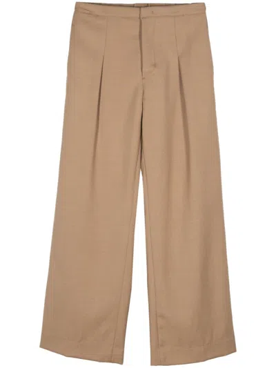 Dondup Emi Trousers In Brown