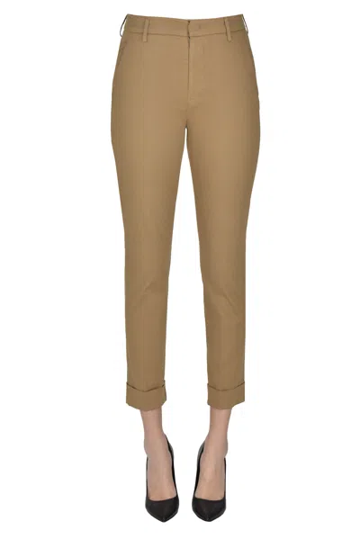 Dondup Erin Trousers In Brown