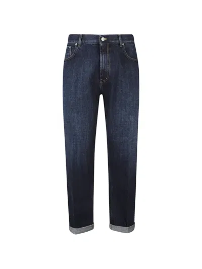 Dondup Ervin Five-pocket Jeans In Blue