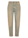 Dondup Relaxed Fit Trousers With Tapered Leg