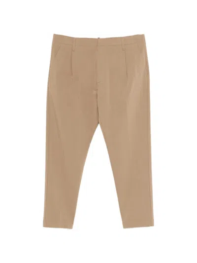 Dondup Essential Lightweight Trousers For Men In Neutral