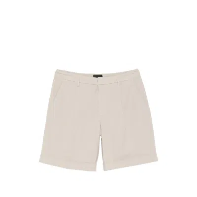 Dondup Ethan Pleated Shorts In Gray