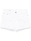 Dondup Evie Shorts In White