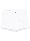 Dondup Evie Shorts In White