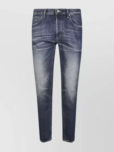 DONDUP FADED BRIGHTON JEANS WITH FIVE POCKETS