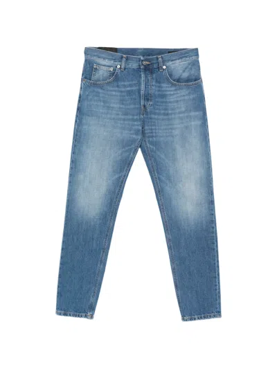 Dondup Faded Jeans In Blue