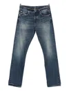 Dondup Faded-wash Jeans In Blue