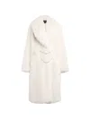 Dondup Long-sleeved Coat In Neutral